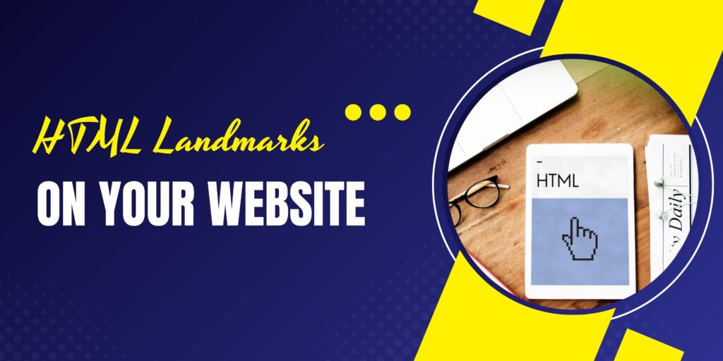 Blue And Yellow Modern Digital Marketing Agency Banner Landscape